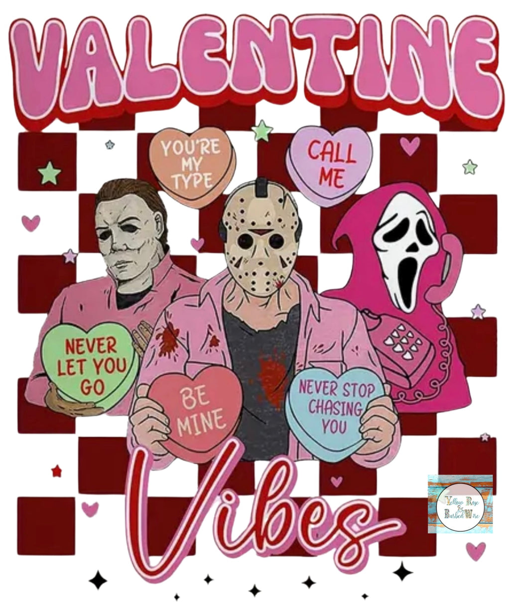 Checkered valentine vibes