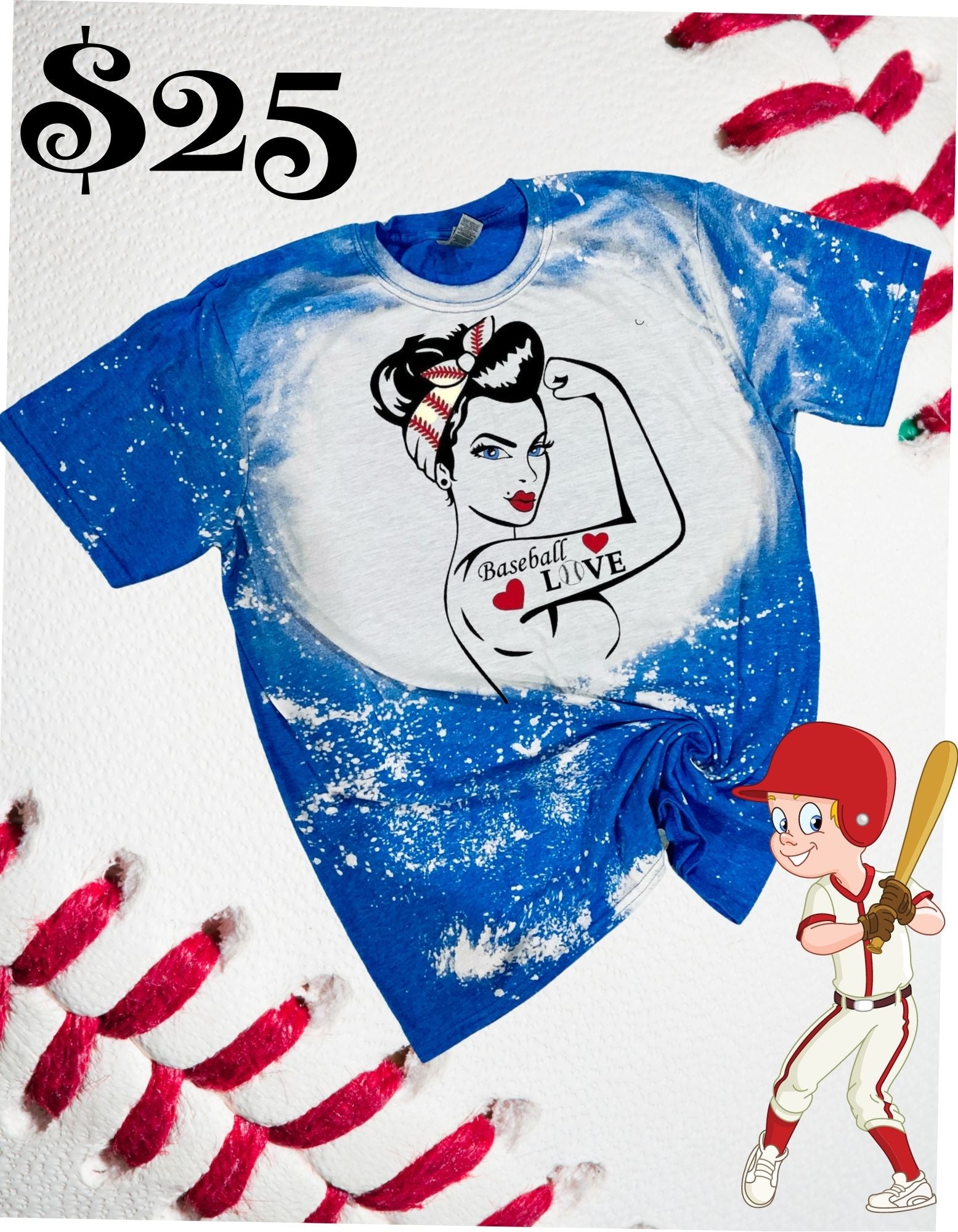 Baseball love tee