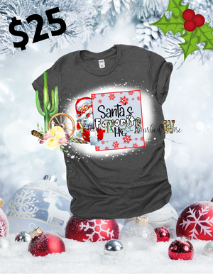 Santa’s favorite Ho bleached tee