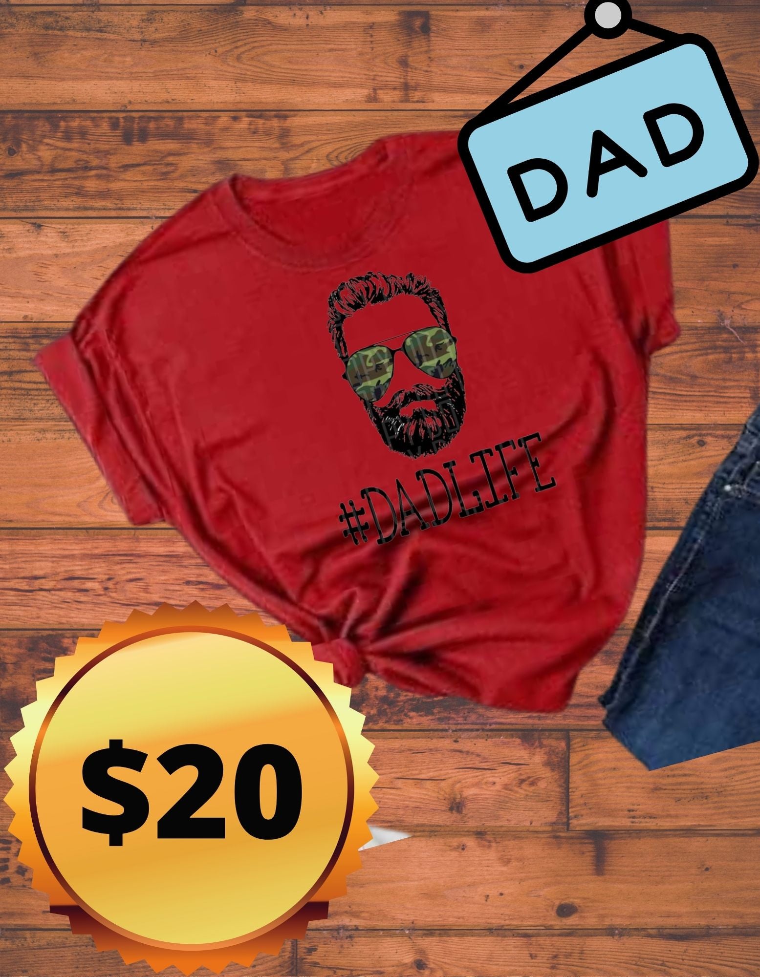 Dad life tee