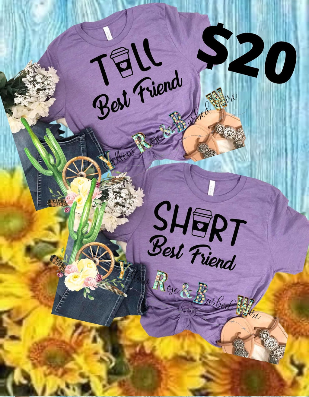 BFF tees