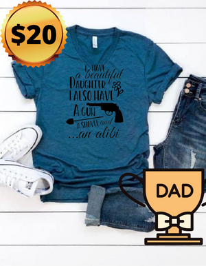 Dads of daughters tee