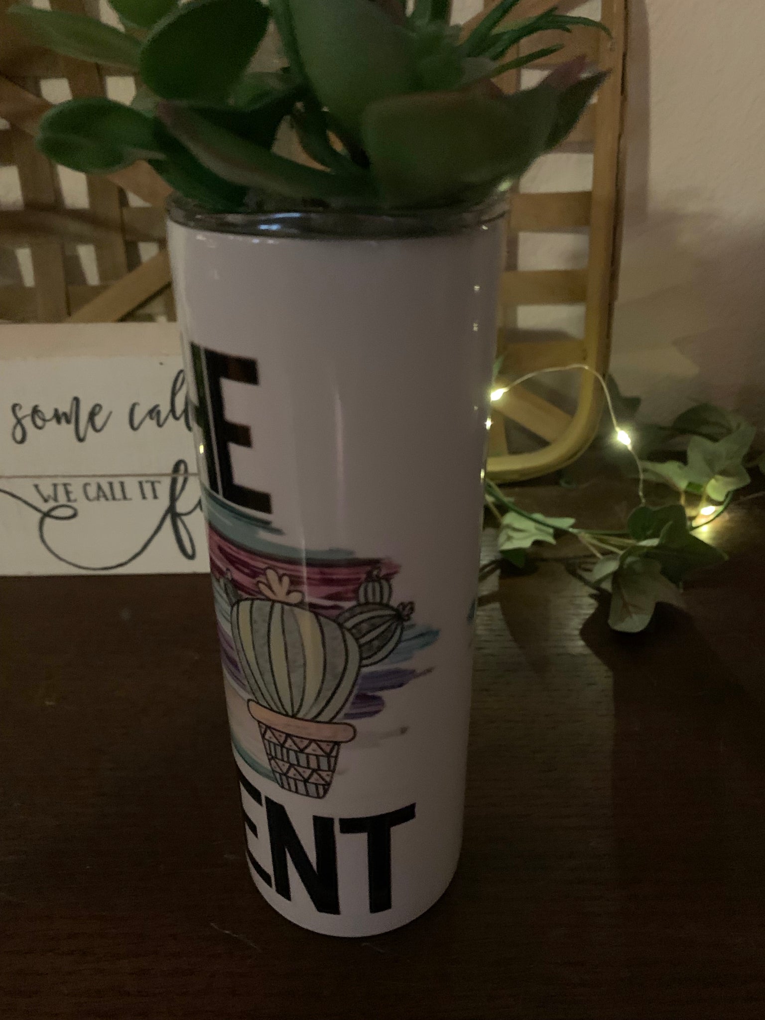 What the &@*#ulent embellished tumbler