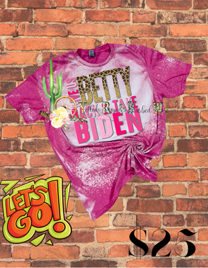 Betty/Biden bleached tee