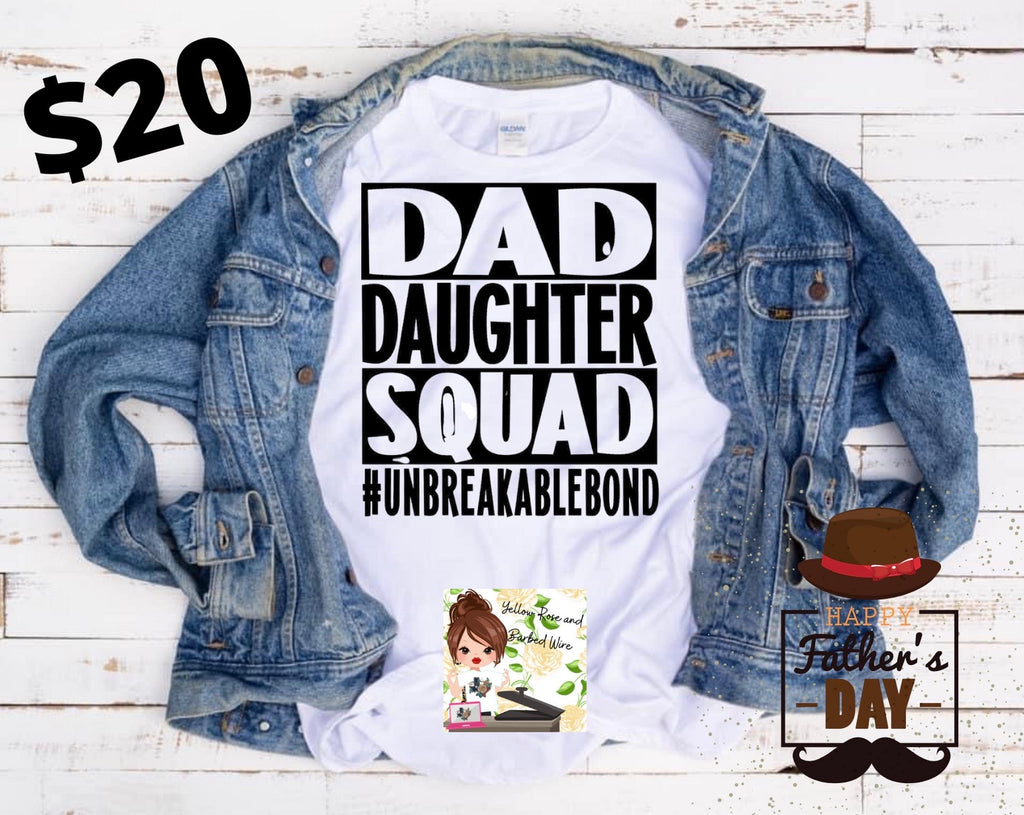 Dad/daughter tee