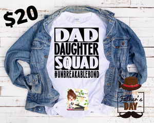 Dad/daughter tee