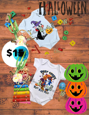 Kids Halloween tees