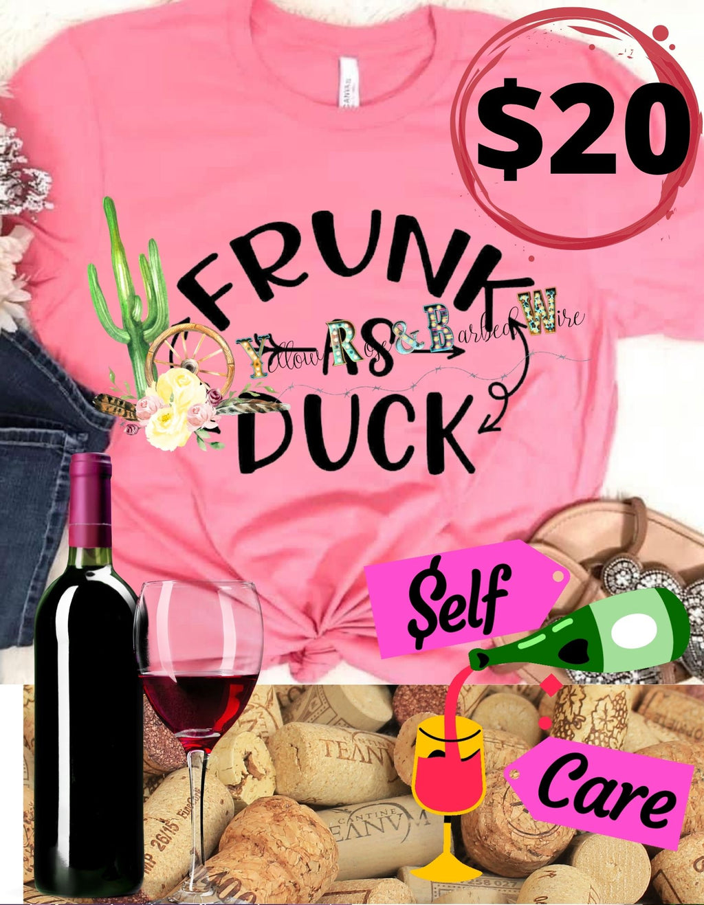 Frunk as duck customized tee